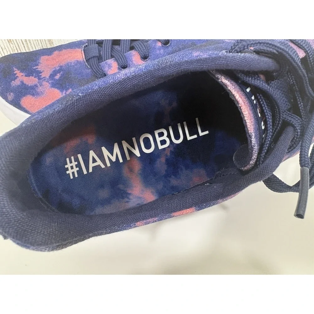 NOBULL Tie Dye Trainer Canvas Lace Up Sneakers Sz W 9 / M 7.5